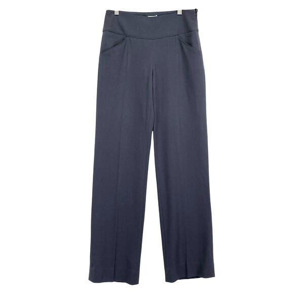 ARMANI Collezioni Womens Wool Dress Pants Gray IT 38 US 2 Straight Leg Italy - Picture 1 of 8
